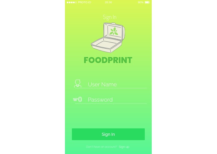 FoodPrint – screenshot 4