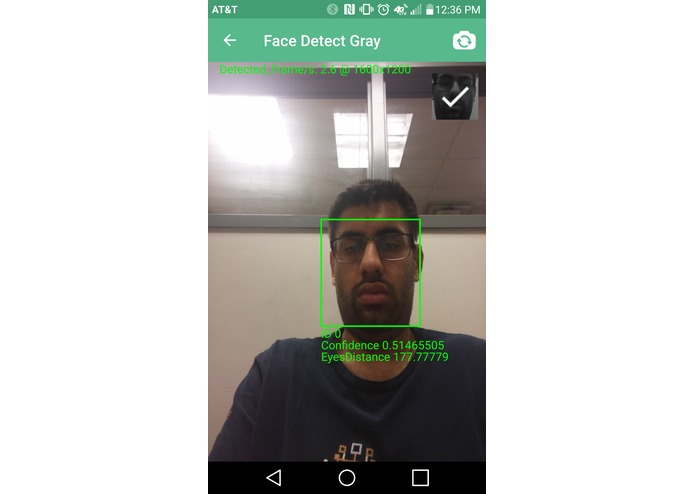 Face network scan – screenshot 4
