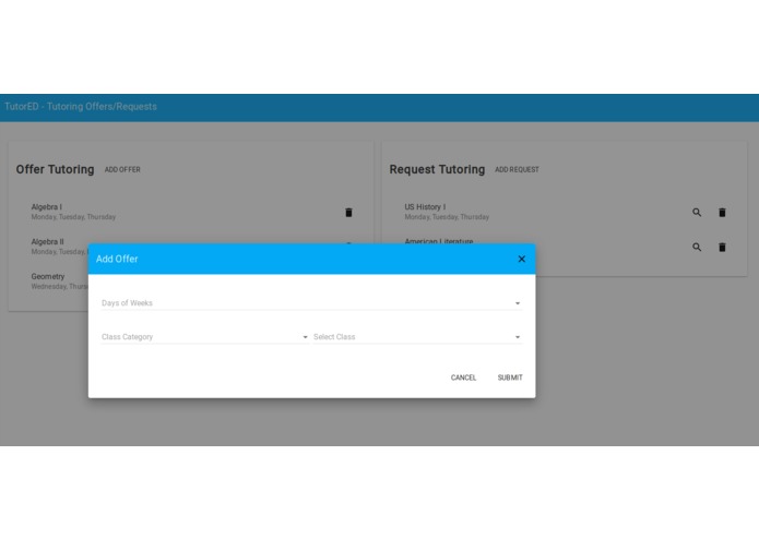 TutorEd – screenshot 3