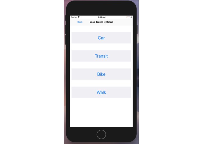 CleanRoute – screenshot 2