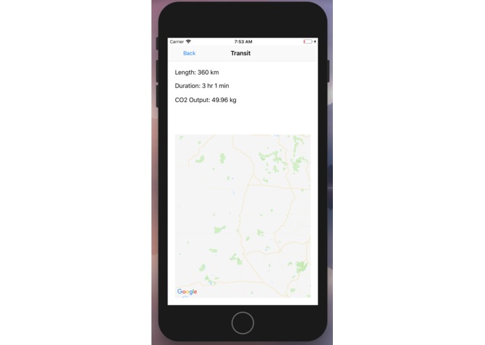 CleanRoute – screenshot 3