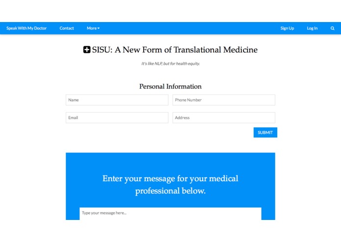 Translational Medicine: sisu – screenshot 1