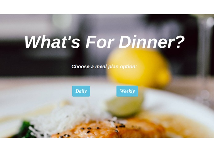 Team Delicious: Meal Planner – screenshot 1