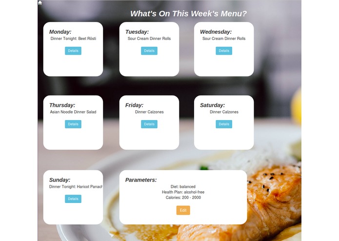 Team Delicious: Meal Planner – screenshot 4