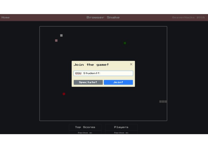 browser-snake – screenshot 1
