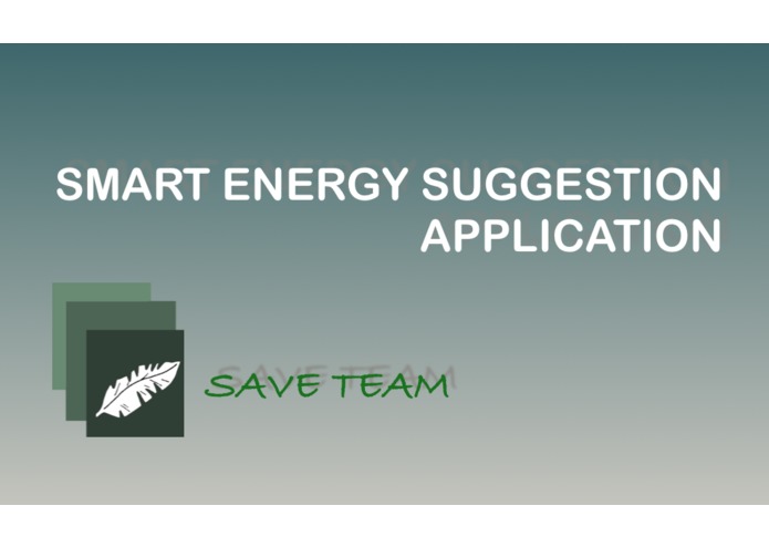 Smart Energy Suggestion Application – screenshot 1
