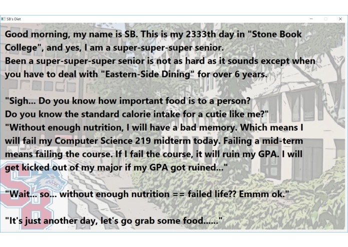 SB's Diet – screenshot 5