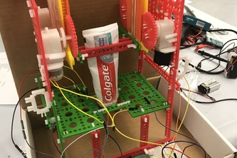 Galactical Toothpaste Dispenser