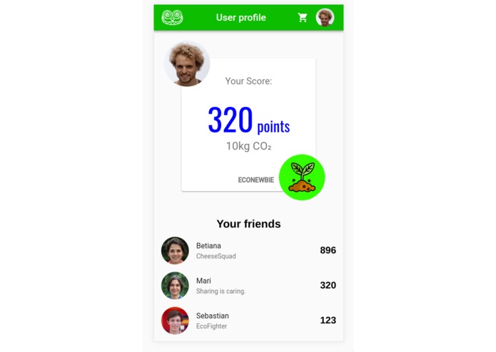 EatWise – screenshot 1
