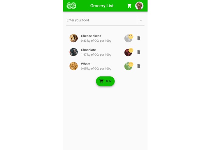 EatWise – screenshot 2
