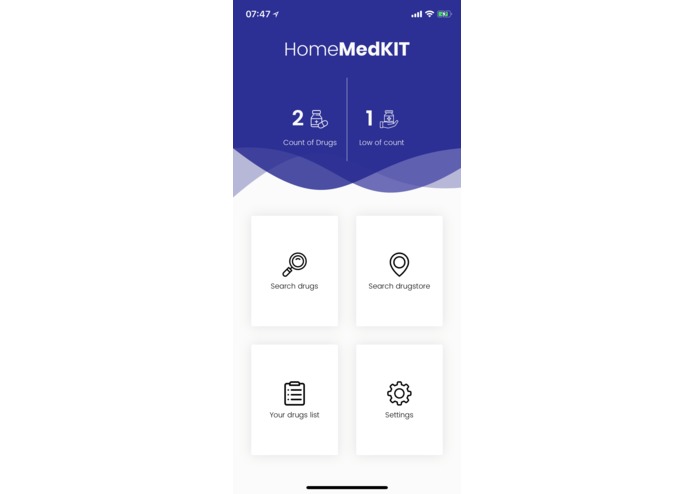 Home MedKIT – screenshot 1