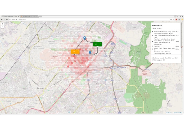 pollutionmap – screenshot 1