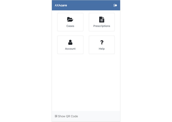 AXAcare – screenshot 2