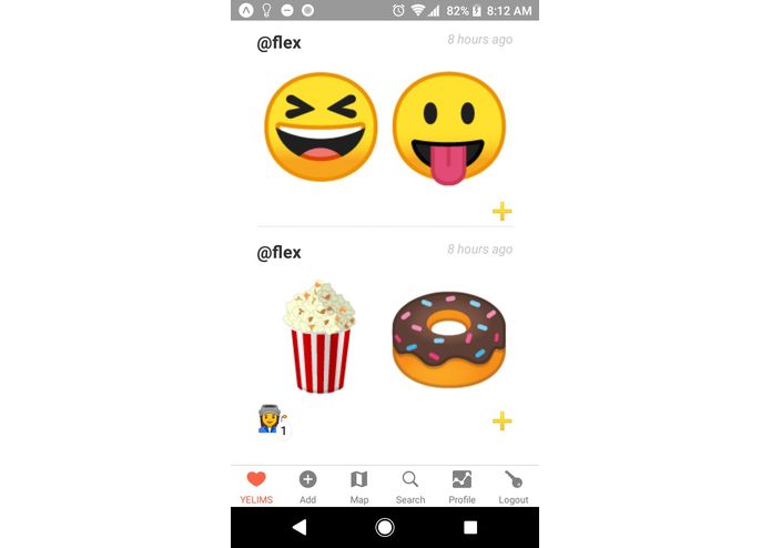 yelims - The smallest, emoji based, social network! – screenshot 9
