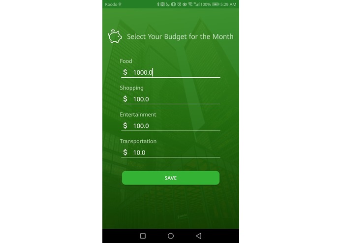 BudgetBuddy – screenshot 3