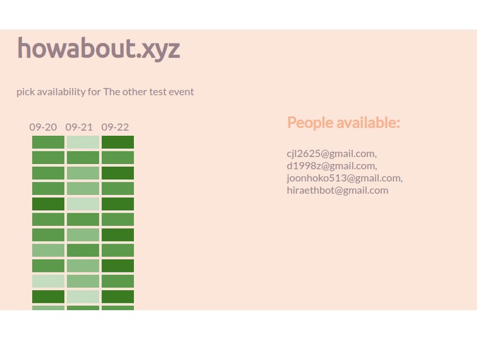 howabout.xyz – screenshot 1