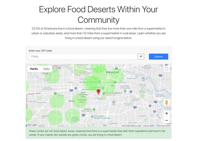 Janszen - Food Desert Map – screenshot 1