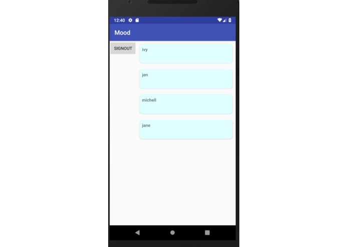 MoodApp – screenshot 4