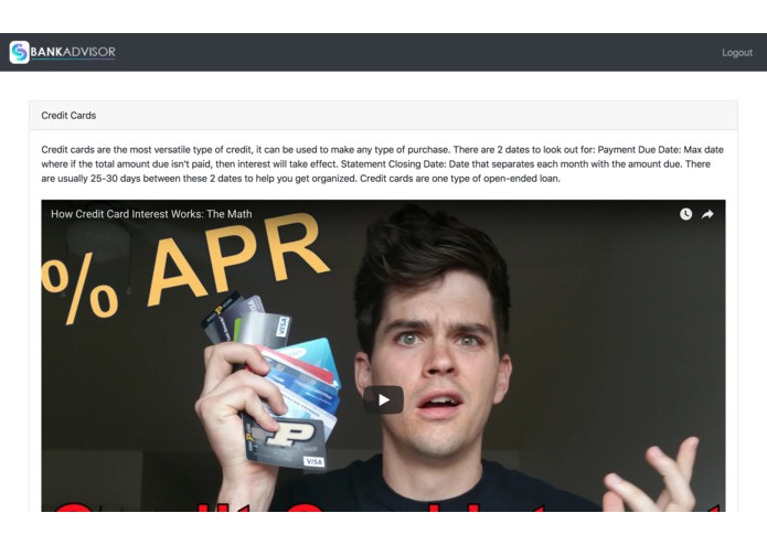 BankAdvisor – screenshot 3