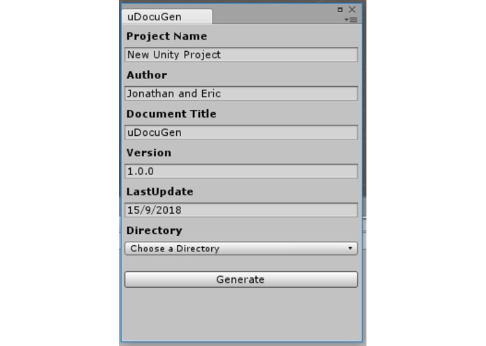 uDocuGen – screenshot 3