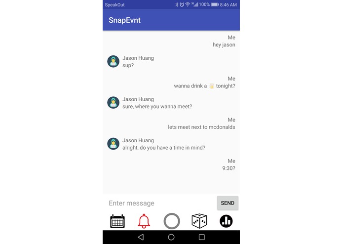 SnapEvnt – screenshot 2