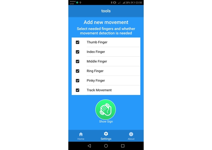 Smart Sign Glove – screenshot 7