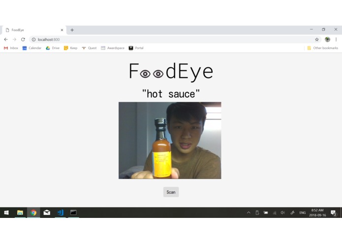 FoodEye – screenshot 2