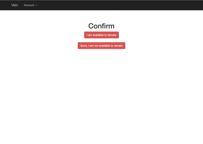 Vein app – screenshot 4