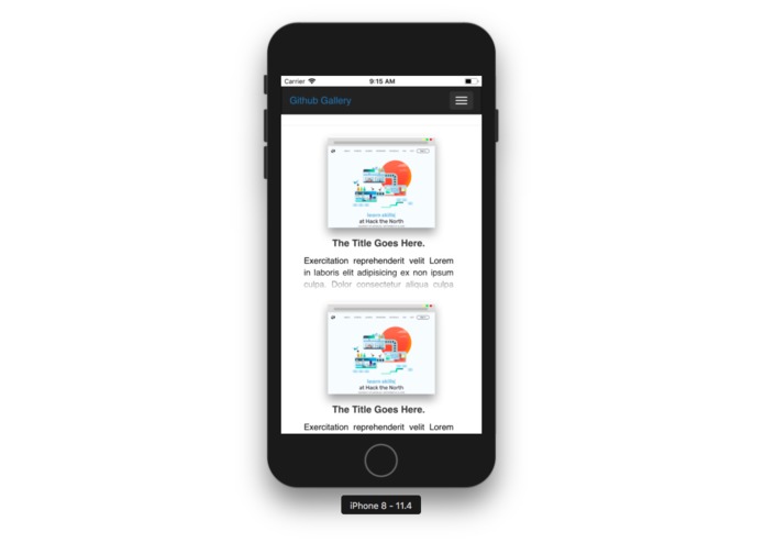 Github Gallery – screenshot 4