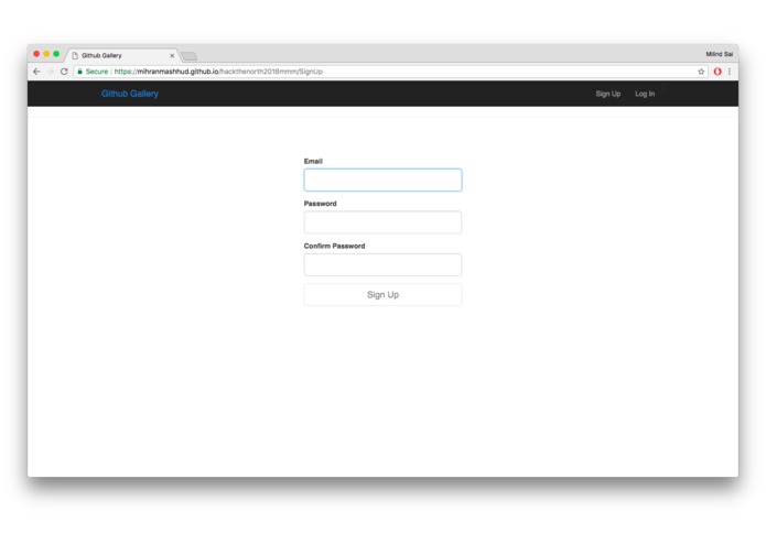 Github Gallery – screenshot 2