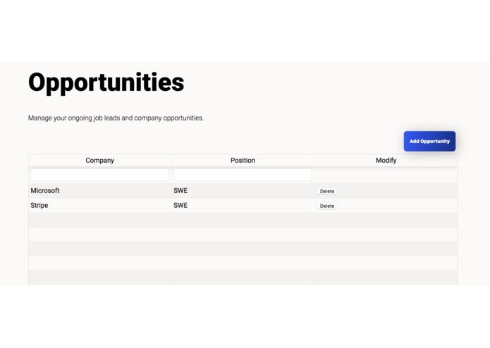 jobhuntr – screenshot 3