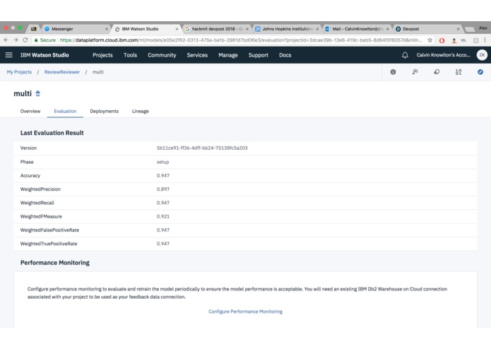 Review Quality Analyzer – screenshot 1