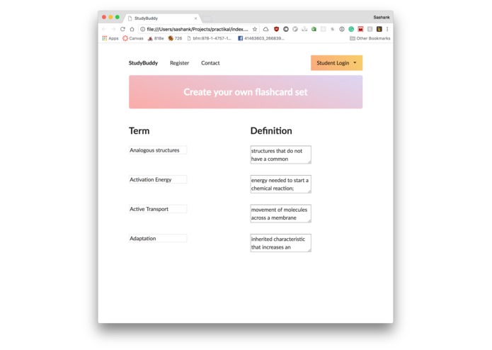 StudyBuddy – screenshot 1