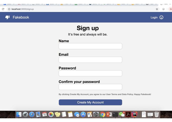 Fakebook – screenshot 3