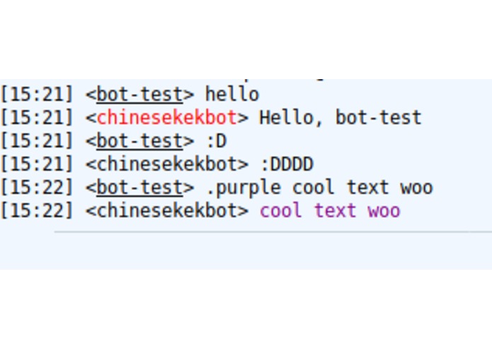 chinesekekbot – screenshot 1