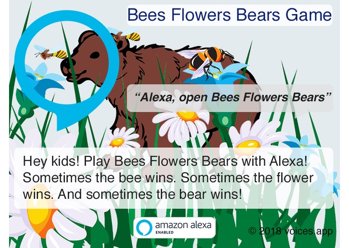 Bees Flowers Bears Game – screenshot 1