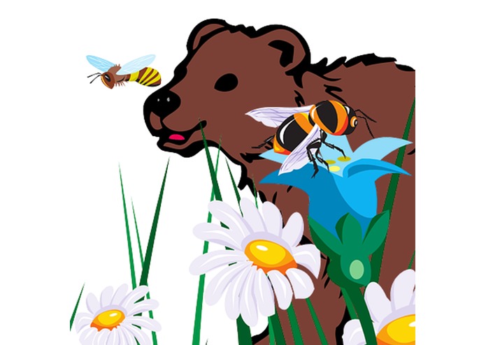 Bees Flowers Bears Game – screenshot 2