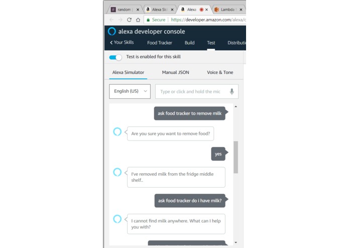 Food Tracker – screenshot 1