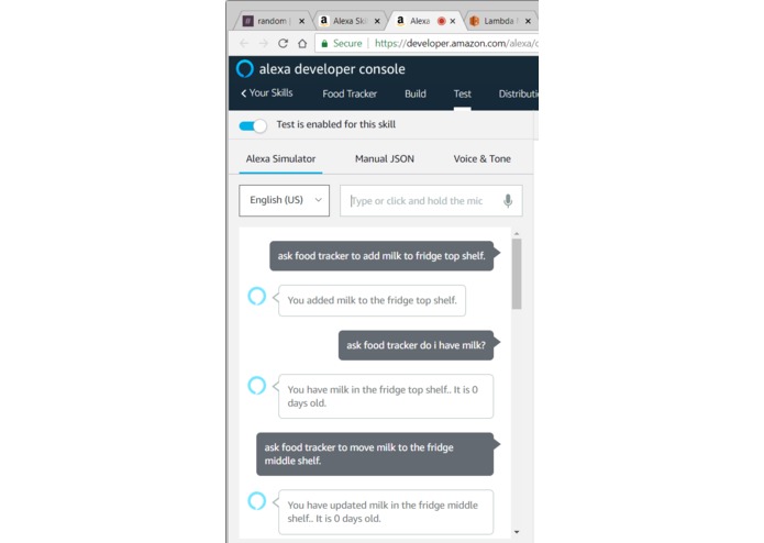 Food Tracker – screenshot 2