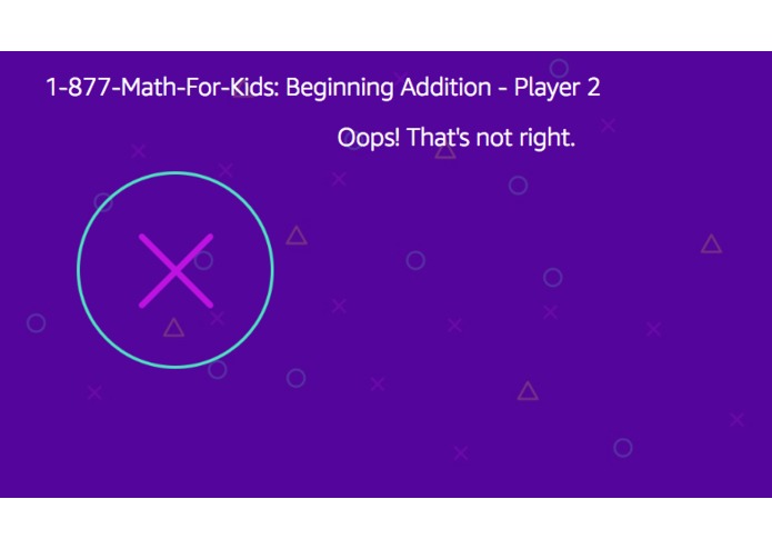 1-877-MATH-FOR-KIDS: Beginning Addition – screenshot 1