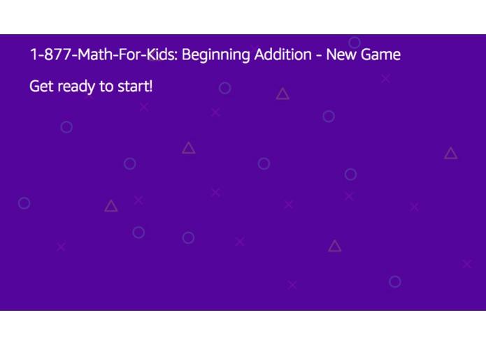 1-877-MATH-FOR-KIDS: Beginning Addition – screenshot 3