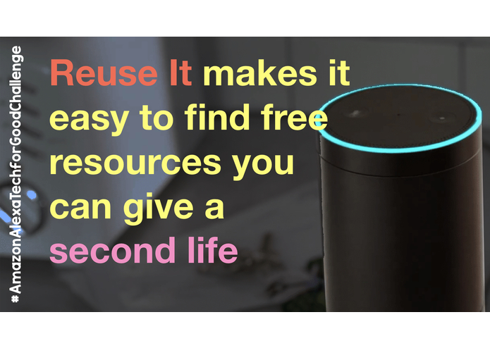 Reuse It #alexatechforgood – screenshot 2