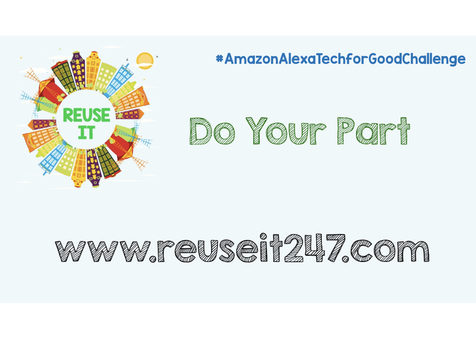 Reuse It #alexatechforgood – screenshot 4
