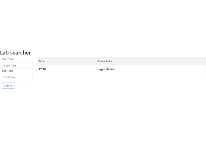 Lab Searcher – screenshot 1
