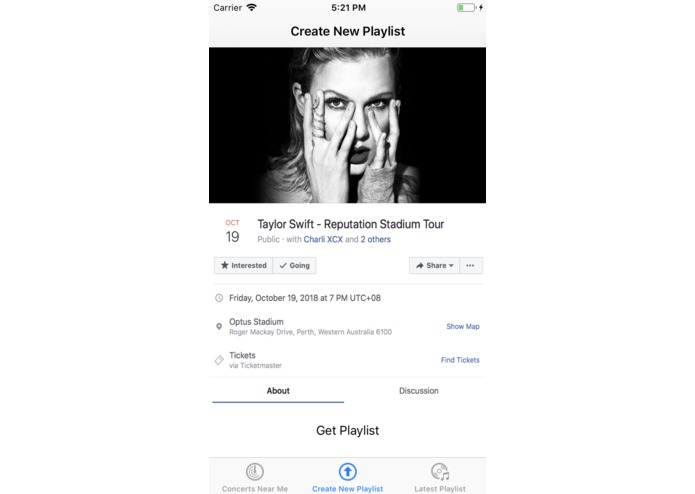 TourTunes – screenshot 5