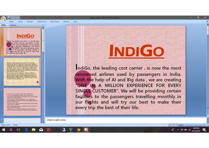 Indigo – screenshot 1
