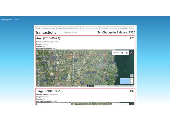 MyPiggybank – screenshot 1