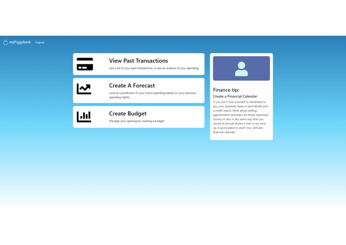 MyPiggybank – screenshot 2