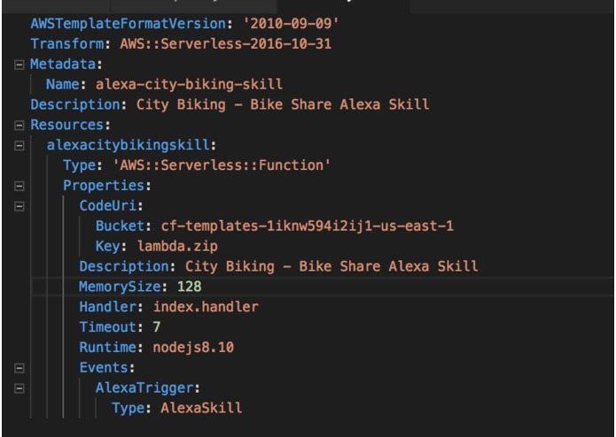 City Biking - Bike Share Alexa Skill built on SAM – screenshot 3