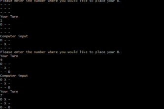 TicTacToe AI